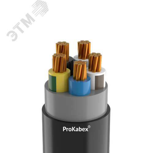 Кабель силовой ВВГнг(A)-LS-ХЛ 5х50 мк(N,PE)-1 ТРТС - фото 1