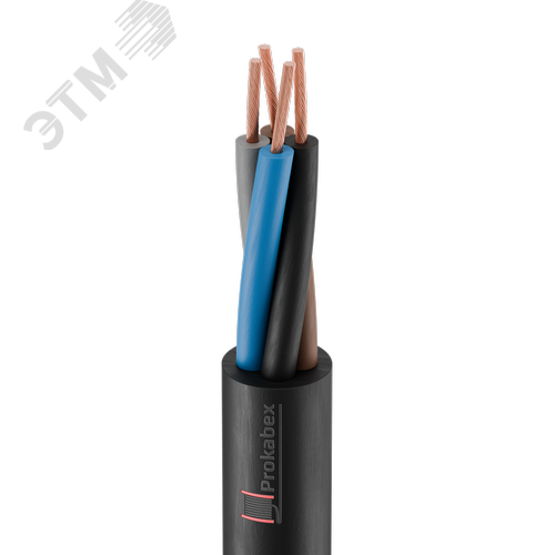 Изображение товара Кабель силовой КГТП-ХЛ 4х10(N) 380/660 -2ТРТС (м)