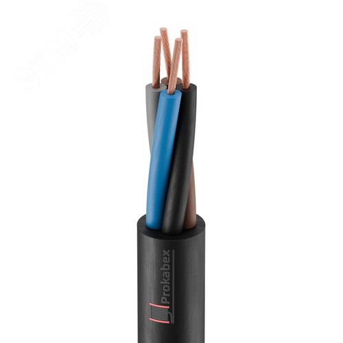 Изображение товара Кабель силовойКГТП-ХЛ 4х4,N,220/380 -3ТРТС(100) (м)