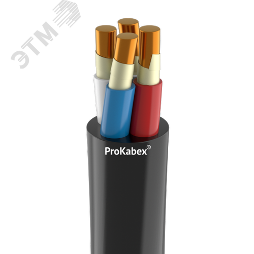 Кабель контрольный КВВГнг(А)-FRLS-ХЛ 4х1,0 ТРТС - фото 1