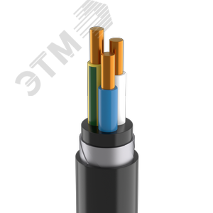 Кабель силовой ВБШвнг(A)-LS-ХЛ 3х4ок(N.PE)-0,660  ТРТС - фото 1