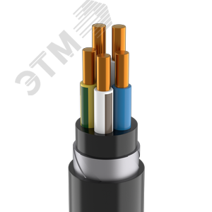 Кабель силовой ВБШвнг(A)-LS-ХЛ  5х2.5ок(N.PE)-0.66ТРТС - фото 1