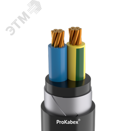 Кабель силовой ВБШвнг-LS-ХЛ 2х25 мк(N)-1 ТРТС - фото 1