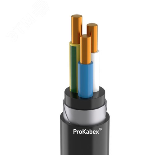 Кабель силовой ВБШвнг(А)-LSLTx 3х4 ок(N.PE)-0.66 ТРТС - фото 1