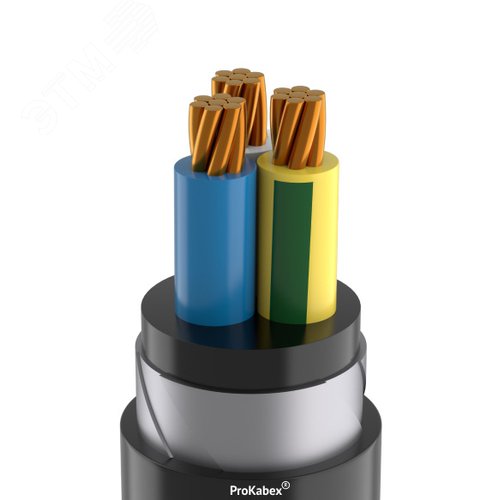 Кабель силовой ВБШвнг(А)-LS-ХЛ 3х25мк(N,PE)-1 ТРТС - фото 1