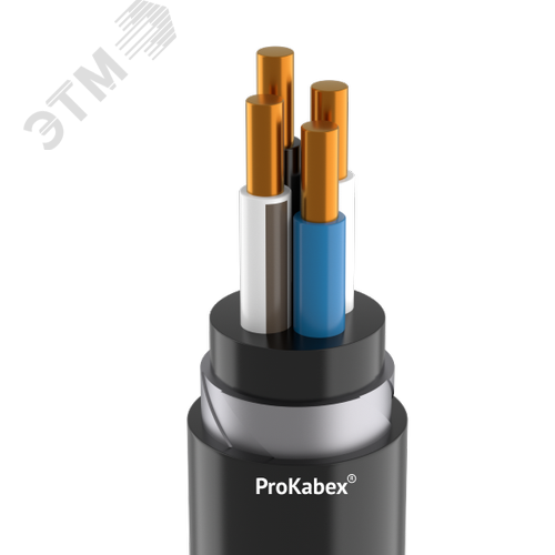 Кабель силовой ВБШвнг-LS-ХЛ 4х4(N)-0,66 ТРТС - фото 1