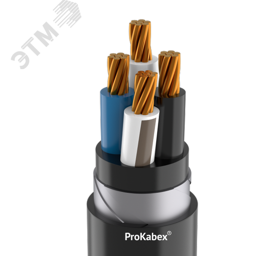 Кабель силовой ВБШвнг-LS-ХЛ 4х25 мк(N)-1 ТРТС - фото 1