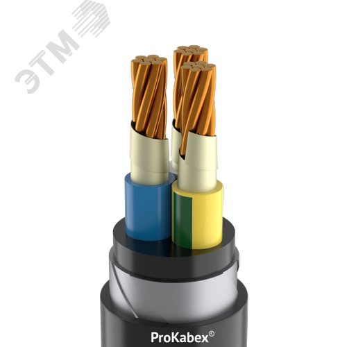 Кабель силовой ВБШвнг-FRLS 3х25 мк(N,PE)-0,66 ТРТС - фото 1