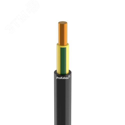 Кабель силовой ППГнг(А)-HF 1х4ок(PE)-0,66 ТРТС - фото 1