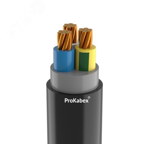 Кабель силовой ВВГнг(А)-LS 3х35 мк(N,PE)-1 - фото 1