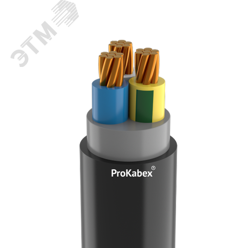 Кабель силовой ВВГнг(A)-LS-ХЛ 3х25 мк(N,PE)-0,66 ТРТС - фото 1