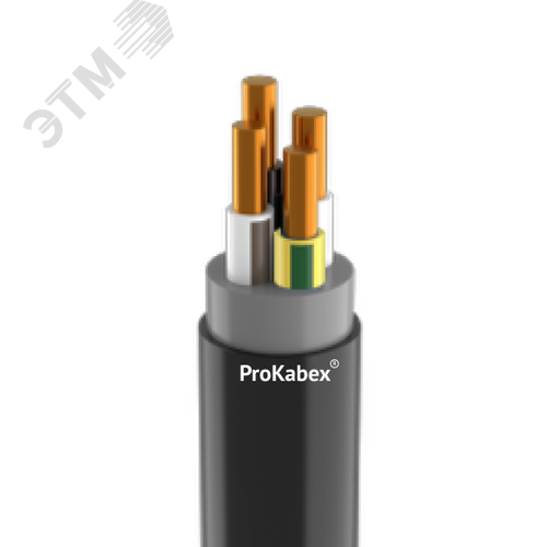 Кабель силовой ВВГнг(A)-LSLTx 4х1,5ок(PE)-0,66 барабан ТРТС - фото 1