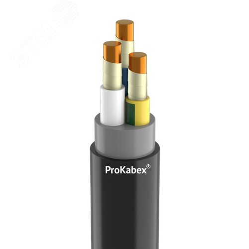 Кабель силовой ВВГнг(А)-FRLS-ХЛ 3х2.5ок(N.PE)-0.6 6 ТРТС - фото 1