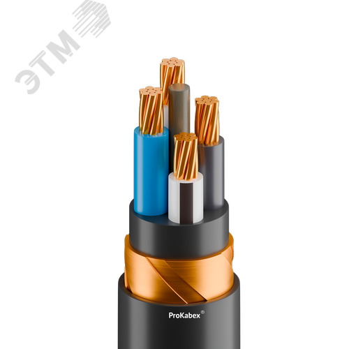 Кабель силовой ВВГЭнг(А)-LS 4х50мк(N)-1 ТРТС - фото 1