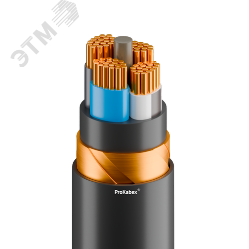 Кабель силовой ВВГЭнг(А)-LS 4х120мс(N)-1 ТРТС - фото 1