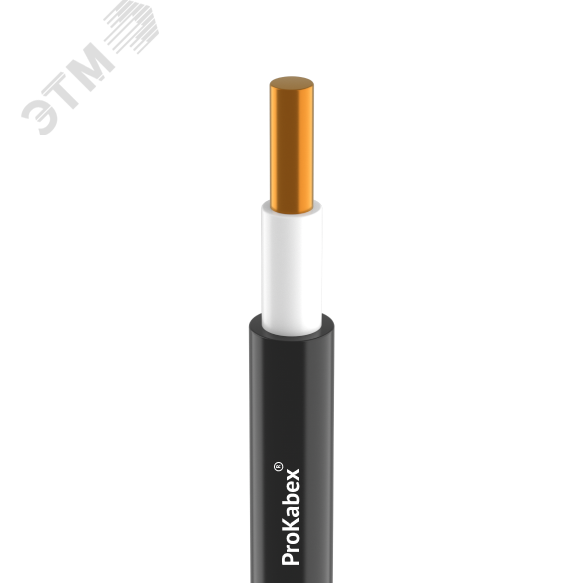 Изображение товара Кабель силовой ВВГнг(А)-LS 1х16ок-0,66 белый ТРТС