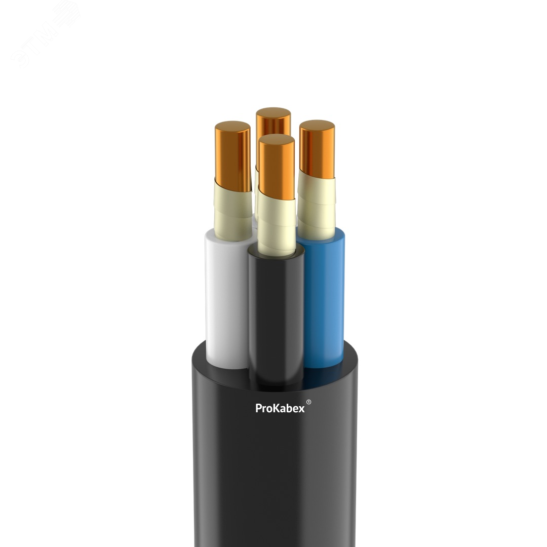 Кабель силовой ВВГнг(A)-FRLSLTx 4х1,5ок(N)-0,66 бухта(100) ТРТС