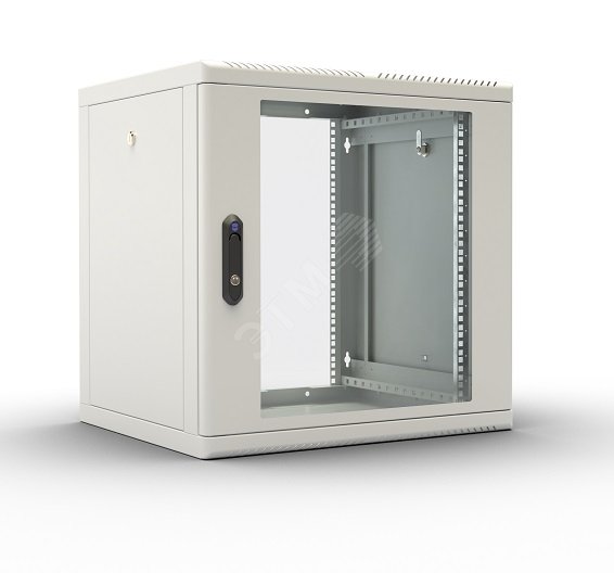 Шкаф телекоммуникационный настенный разборный 15U (600х520) съемные стенки дверь стекло ШРН-М-15.500 ЦМО