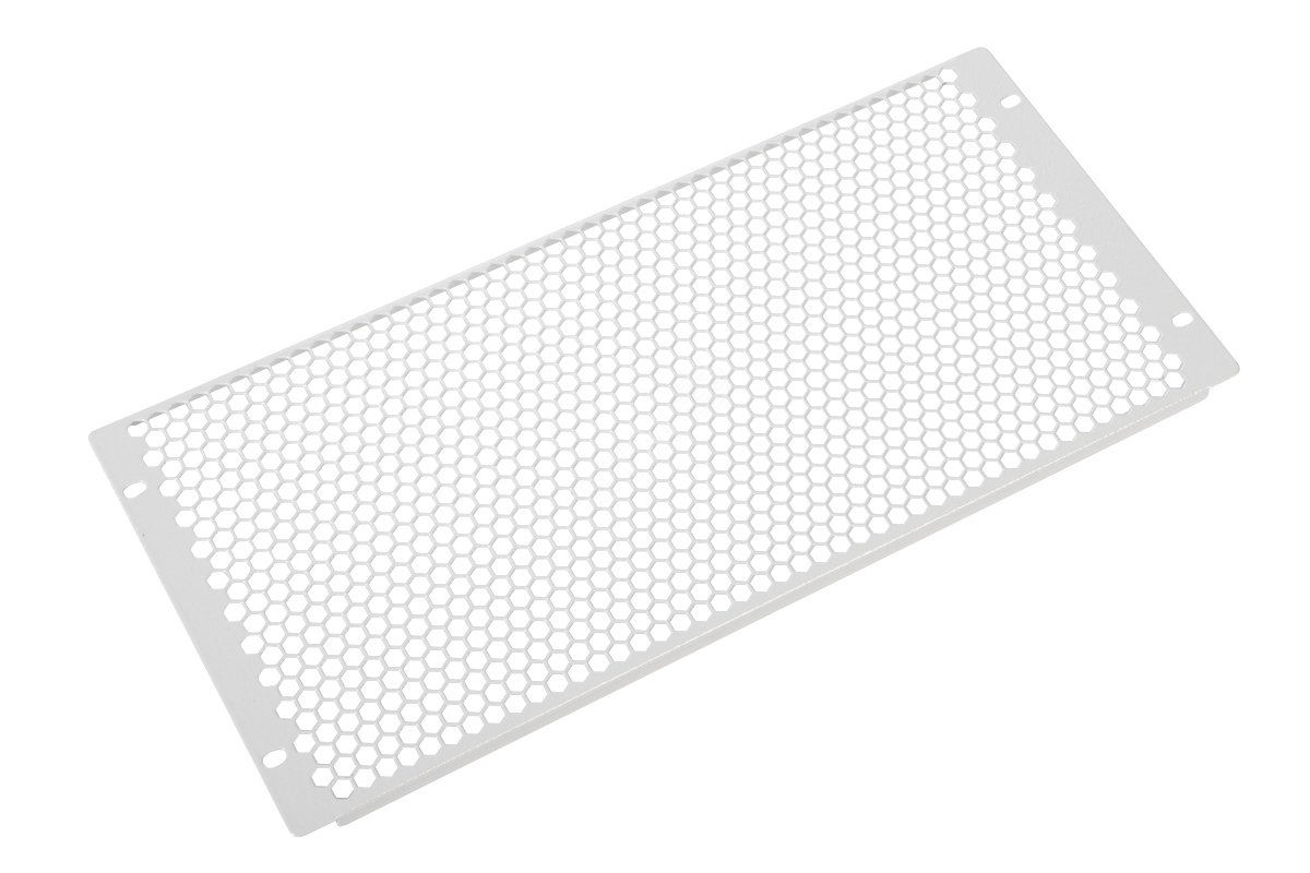 Изображение товара Фальшпанель в шкаф 19 5U перфорированная серый RAL 7035 ЦМО