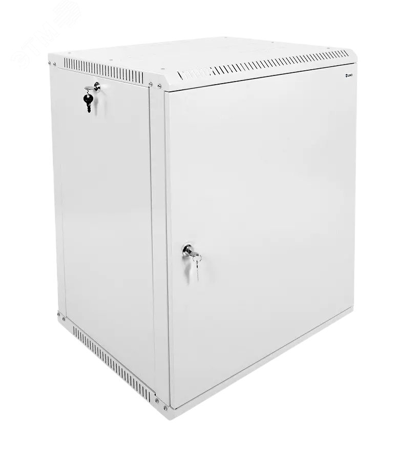 Изображение товара Настенный телекоммуникационный разборный шкаф 15U 600x520 металл серый
