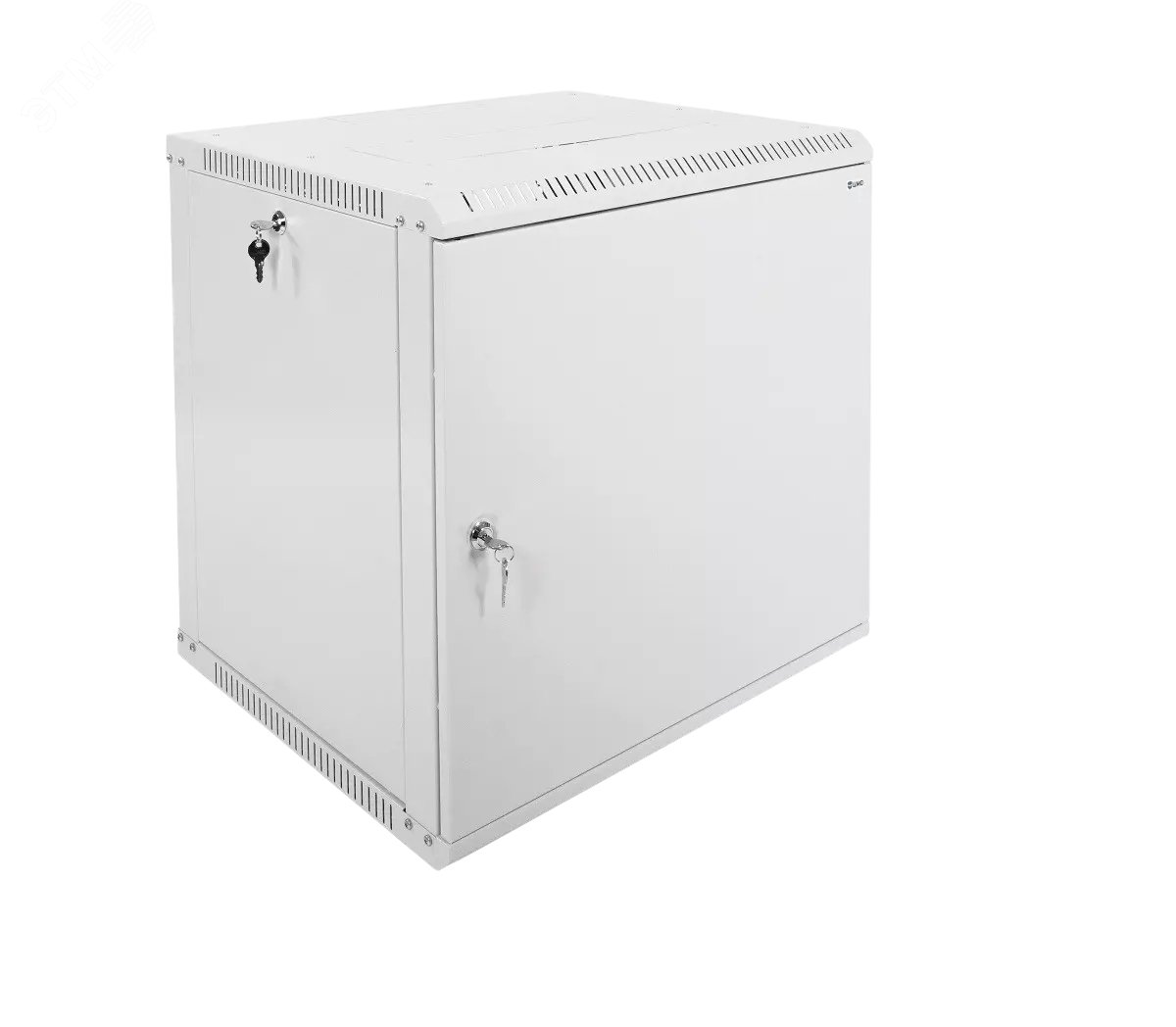 Изображение товара Настенный телекоммуникационный разборный шкаф 12U 600х520 серый металлический