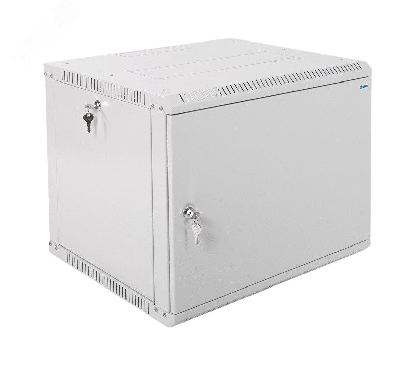 Изображение товара Шкаф телекоммуникационный настенный разборный 9U (600x650) дверь металл