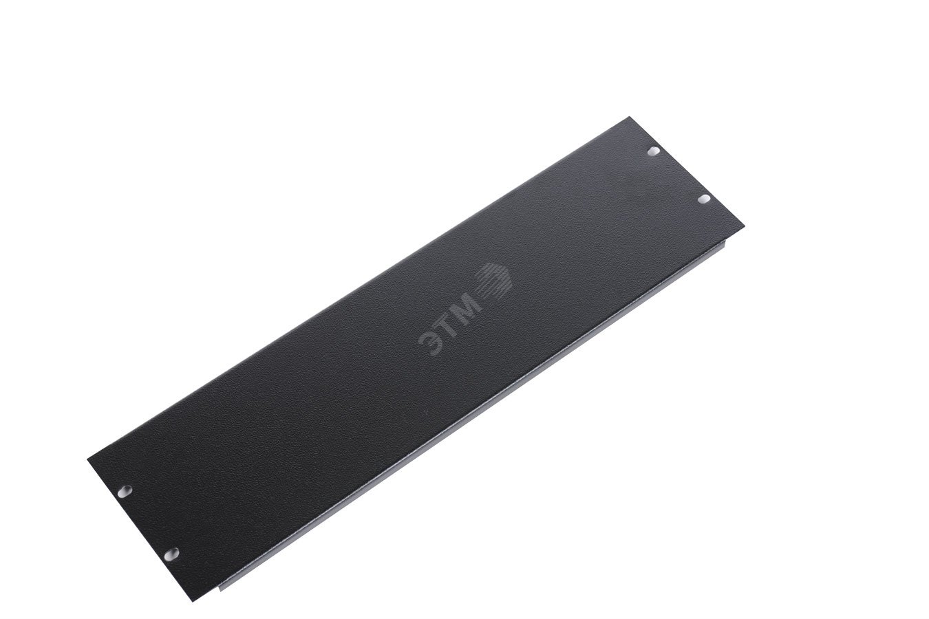 Изображение товара Фальшпанель в шкаф 19' 3U черная для защиты оборудования