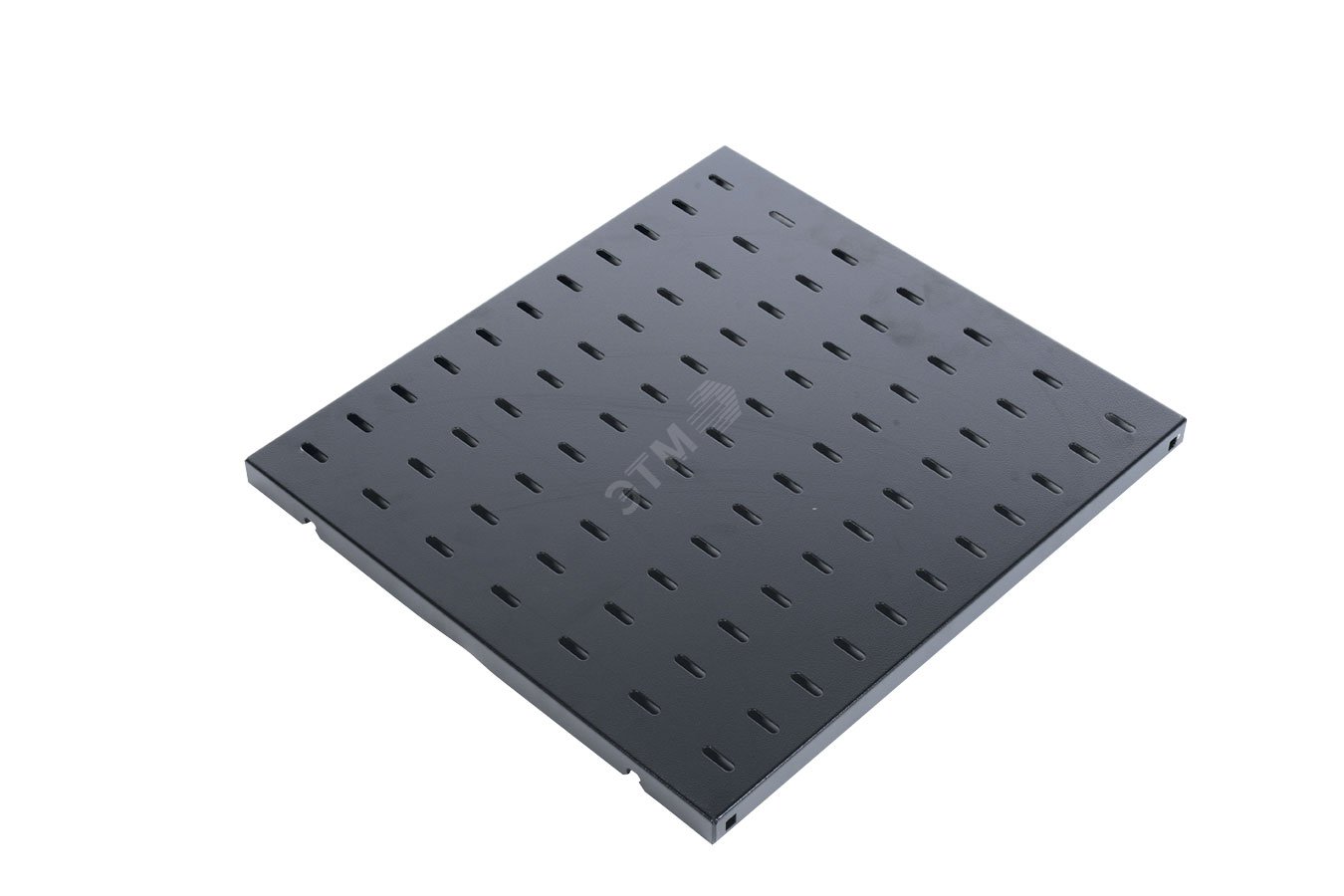 Изображение товара Полка перфорированная черная 580 мм для оборудования