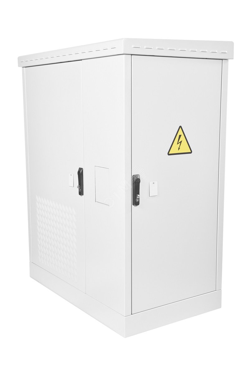 Шкаф всепогодный напольный укомплектованный 18U (Ш700 ? Г900) с электроотсеком ШТВ-2-18.10.9-43А3-Т1 ЦМО