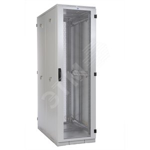 Шкаф серверный напольный 42U (800х1200) дверь перфорированная 2 шт