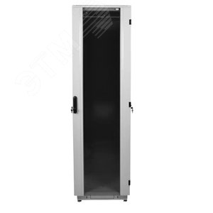 Шкаф телекоммуникационный напольный 42U (600х800) дверь стекло ЦМО