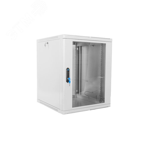 Изображение товара Шкаф телекоммуникационный настенный 12U (600х650) дверь стекло (шт)