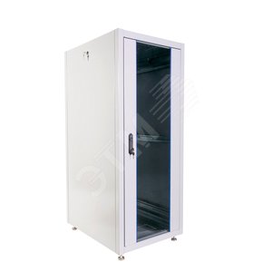 Шкаф телеком напольный ЭКОНОМ 30U (600 ? 800) дверь стекло дверь металл ЦМО