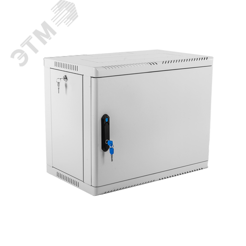 Изображение товара Шкаф телекоммуникационный настенный сварной 12U (600 х 350) съёмные стенки, дверь металл (шт)