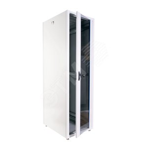 Шкаф телеком напольный ЭКОНОМ 42U (600 ? 800) дверь стекло дверь металл