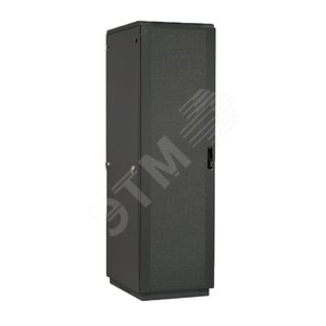 Шкаф телекоммуникационный напольный 47U (800х1000) дверь перфорированная 2 шт черный ШТК-М-47.8.10-44АА-9005 ЦМО