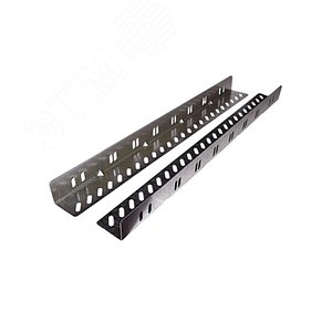 Изображение товара Комплект уголков опорных (направляющие) для напольных шкафов 450 мм нагрузка до 100 кг (компл)