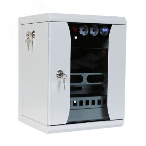 Изображение товара Шкаф телекоммуникационный настенный 10' 8U (350х255) (шт)