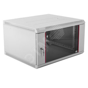 Lwe3 06u64 gf itk шкаф linea we 6u 600x450мм дверь стекло серый