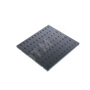 Изображение товара Полка перфорированная 390 мм черная (шт)