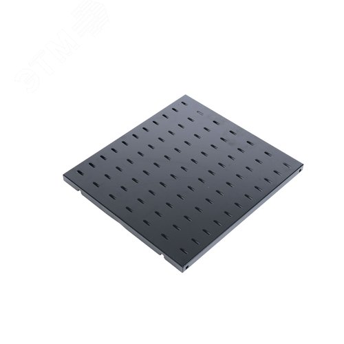 Изображение товара Полка перфорированная 450 мм черная (шт)