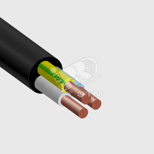 Кабель силовой ВБШвнг(А)-LS 3х4ок(N.PE)-1