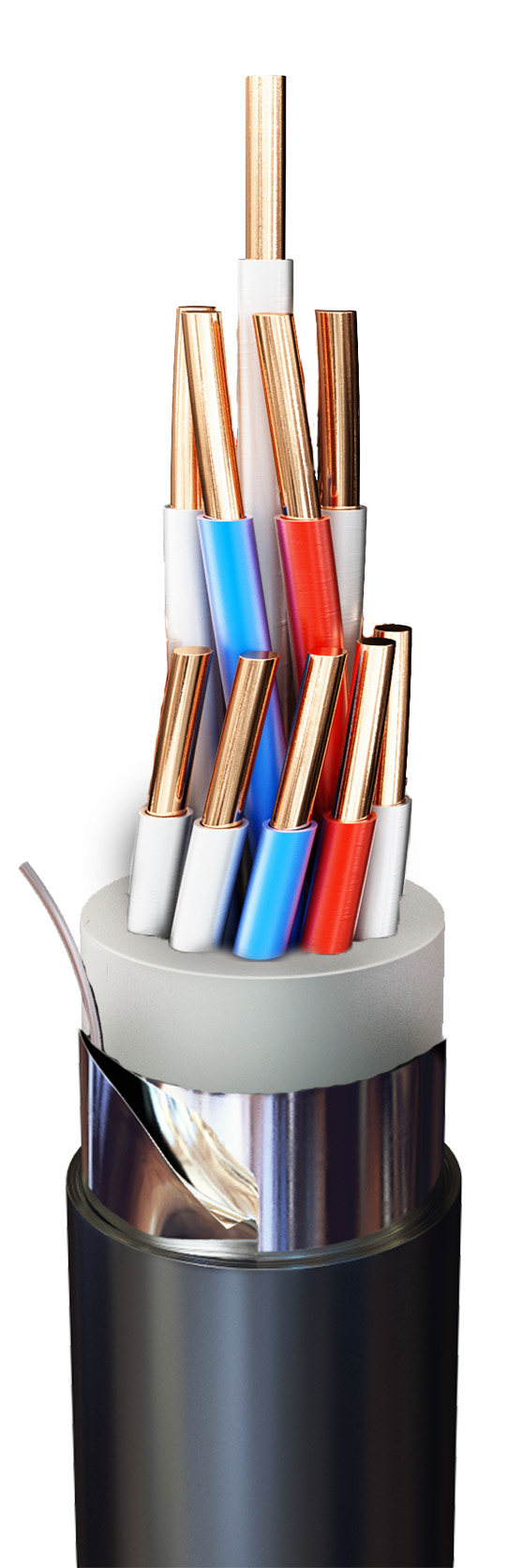 Кабель контрольный КВВГнг(А)-LS 10х1,0ок-0,66 кВ