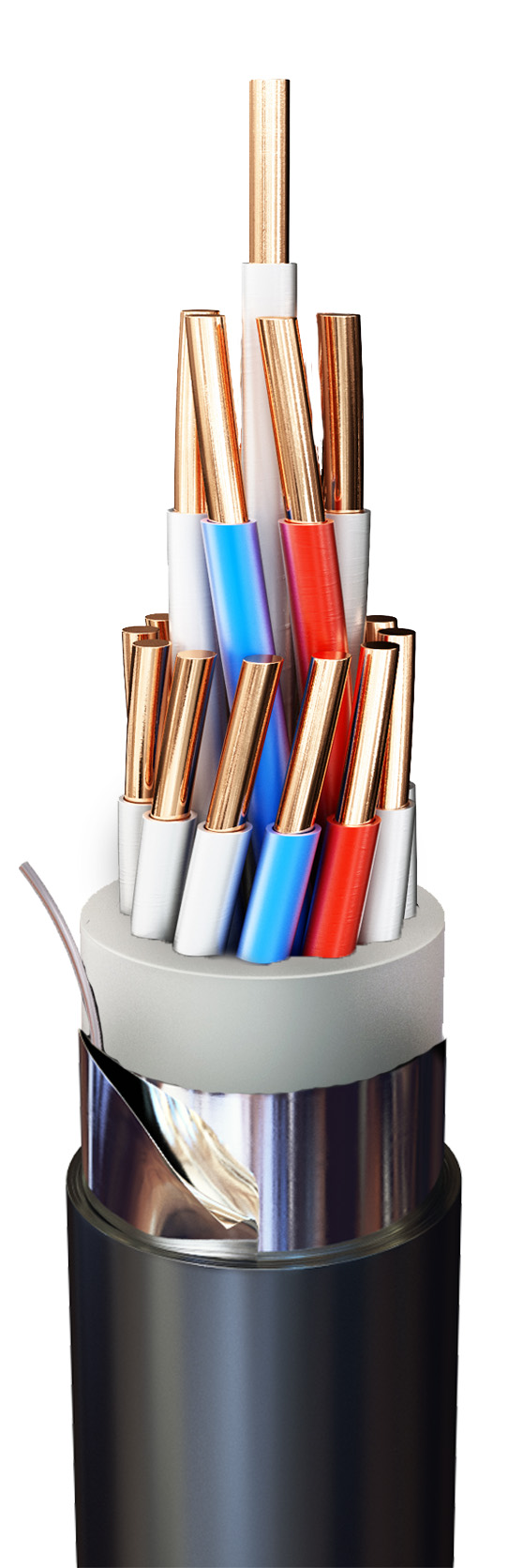 Кабель контрольный КВВГЭнг(А)-LS 14х1,5ок-0,66 кВ