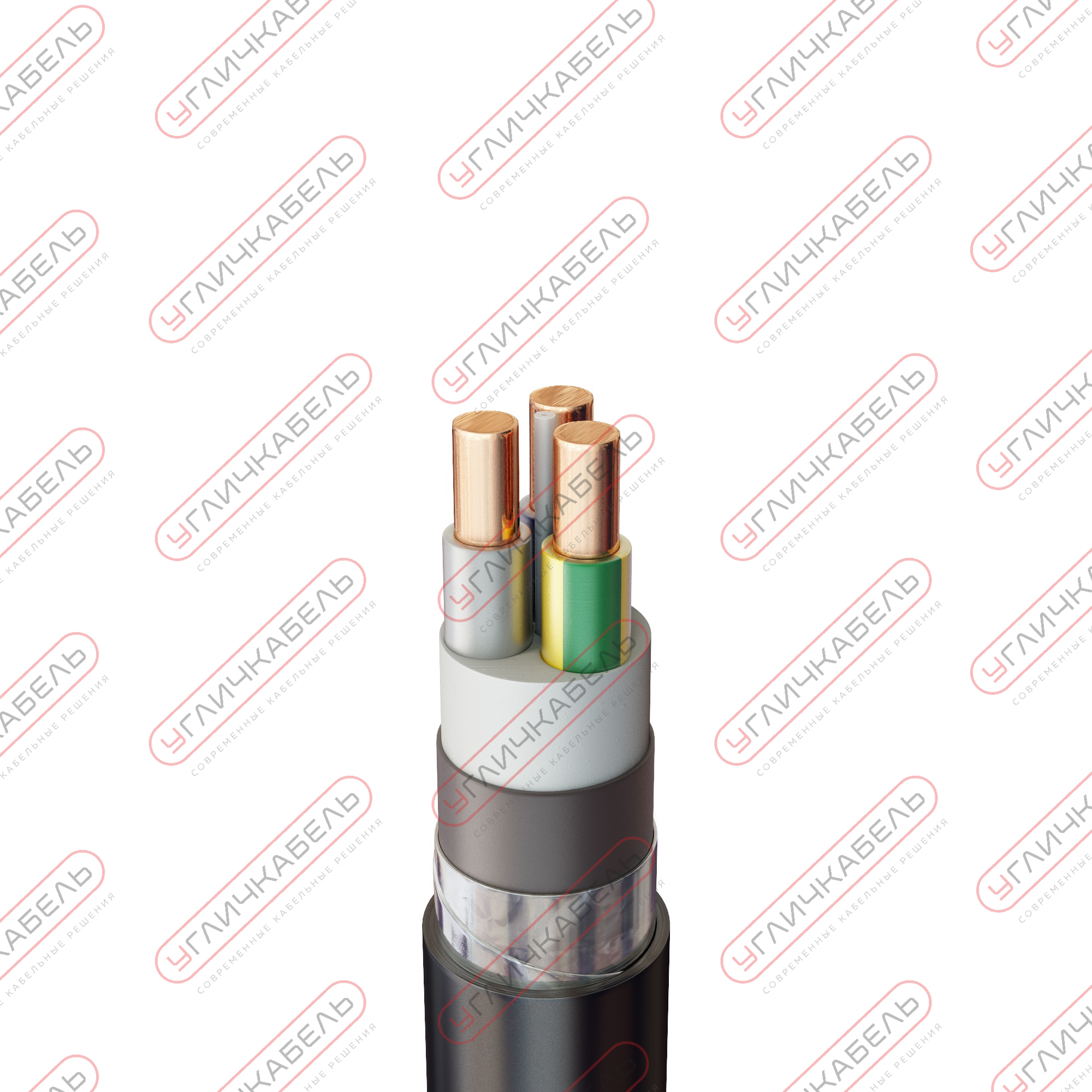 Кабель силовой ВБШв 3х2,5 ок-1