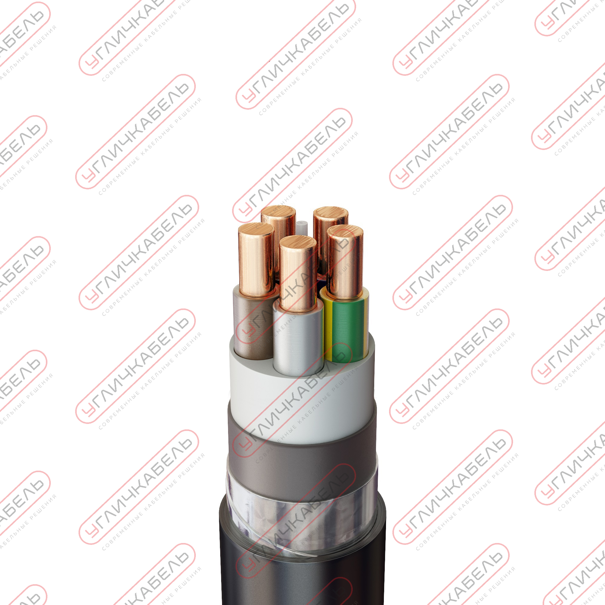 Кабель силовой ВБШвнг(А) -FRLS 5x2,5 ок(N,PE)-0,66