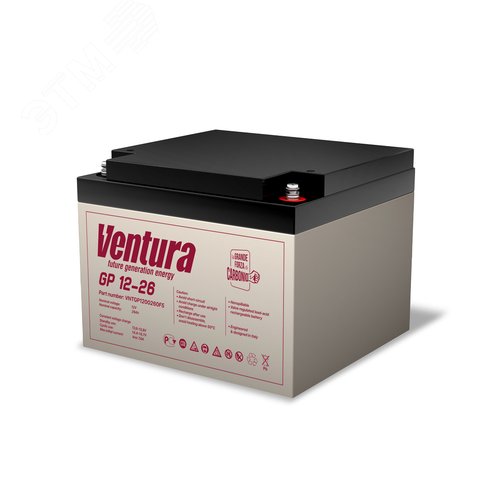 Изображение товара Аккумулятор 12В 26Ач (шт)