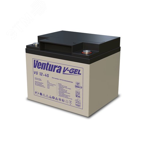 Изображение товара Аккумуляторная батарея VG 12В 45Ач (шт)