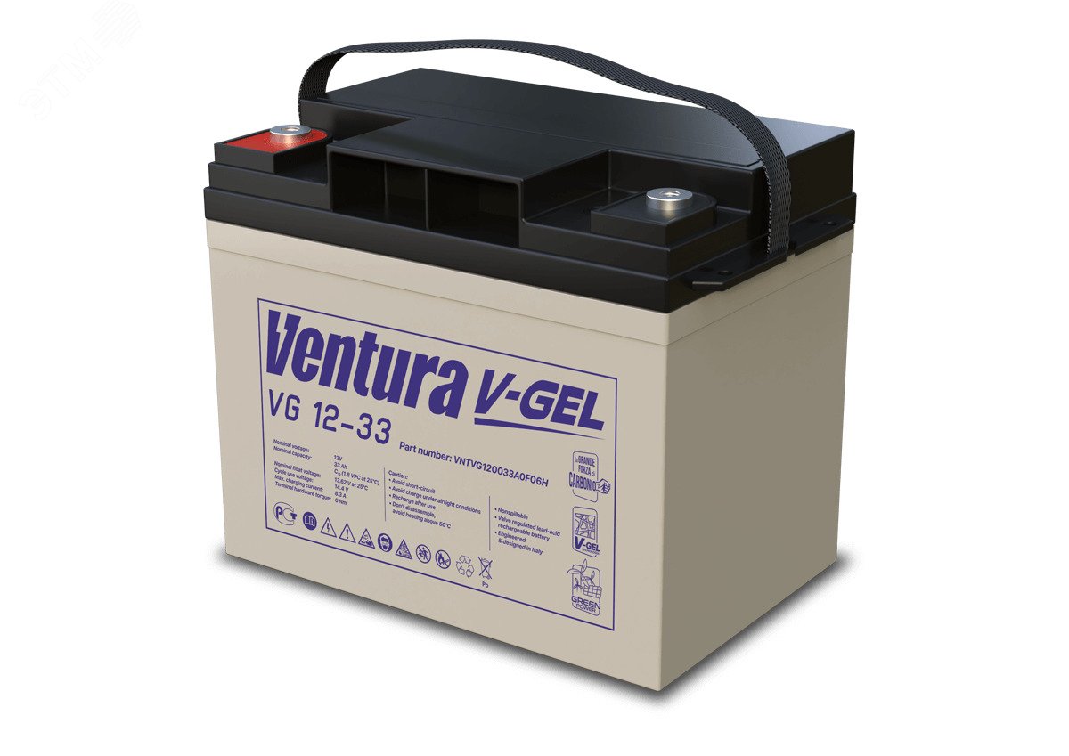 Изображение товара Аккумуляторная батарея VG 12В 33Ач (шт)
