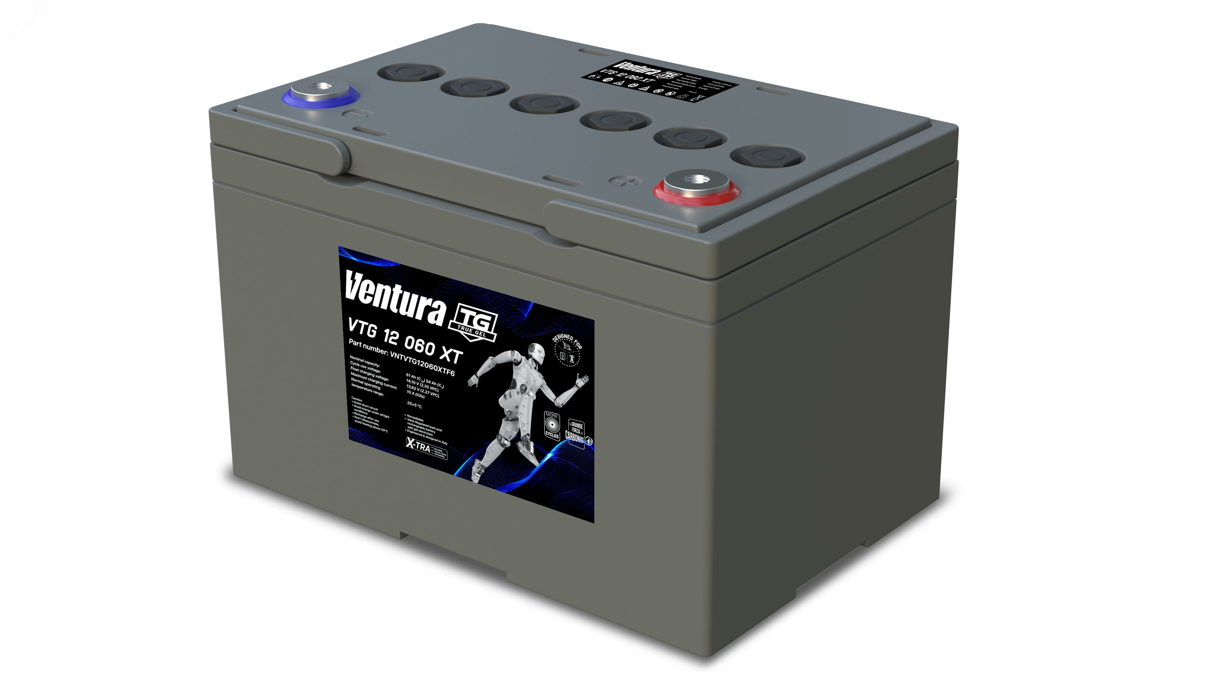 Изображение товара Аккумуляторная батарея Ventura VTG 12В 54Ач для автоматизации и транспорта